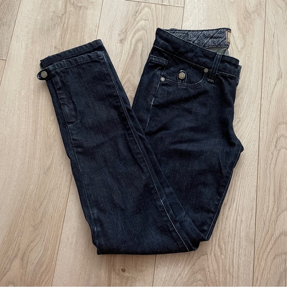 Paige Premium Denim Marvista Side Split Jeans Made in USA - Picture 6 of 10